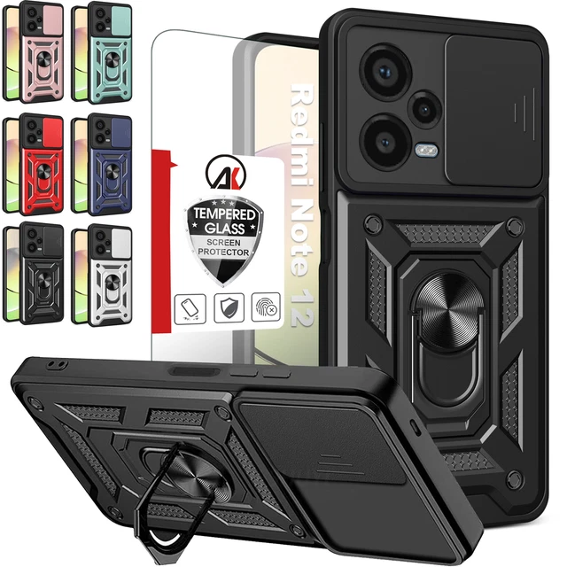 FR XIAOMI REDMI Note 12 4G/Pro/Plus 5G Shockproof Ring Case Cover ...
