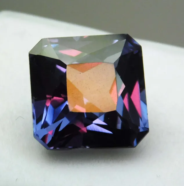 8 Ct Natural ALEXANDRITE Color Change SQUARE Cut CERTIFIED Loose Gemstone
