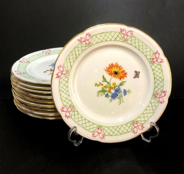Set de 3 assiettes à apéritif en céramique 18 cm