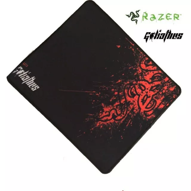 Extra Large Size Gaming Mouse Pad Desk Mat Anti-slip Rubber Speed Black & Red