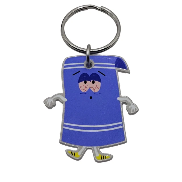 Adidas South Park Towelie Keychain 2021 I Have No Idea What's Going On Metal