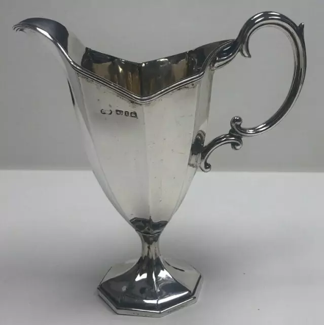 Antique sterling silver cream jug .Birmingham 1897. By Deakin and Francis Ltd.