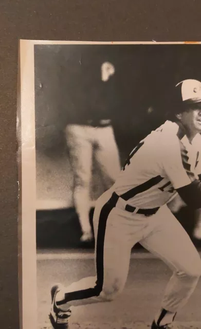 Pete Rose Expos 4,000th Hit Press Photo 4/13/84 Chicago Tribune archive COA 2