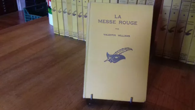 WILLIAMS VALENTIN " La messe rouge " série le masque n°115 (1932)(Cg46)