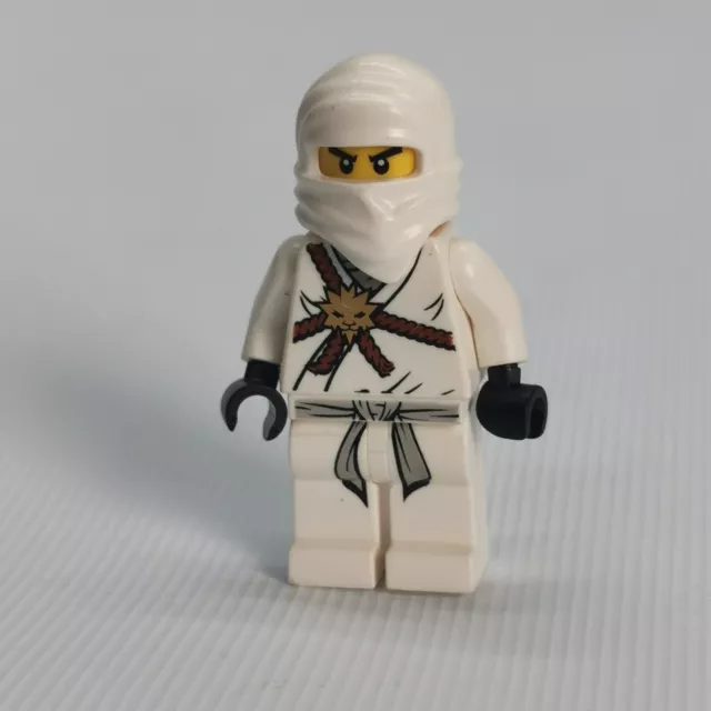 LEGO Minifigure Ninjago Zane - Njo001 dal set 2504