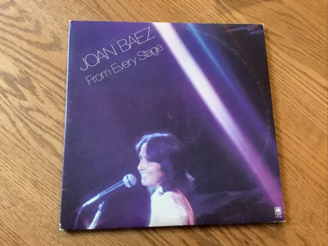 Joan Baez From Every Stage Vinyl Album (1976) A&M Records Pressing