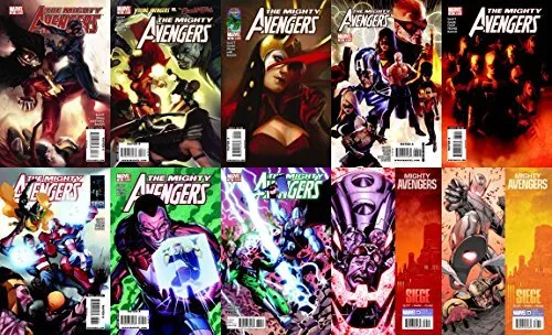 Mighty Avengers #27-36 (2007-2010) Marvel Comics - 10 Comics