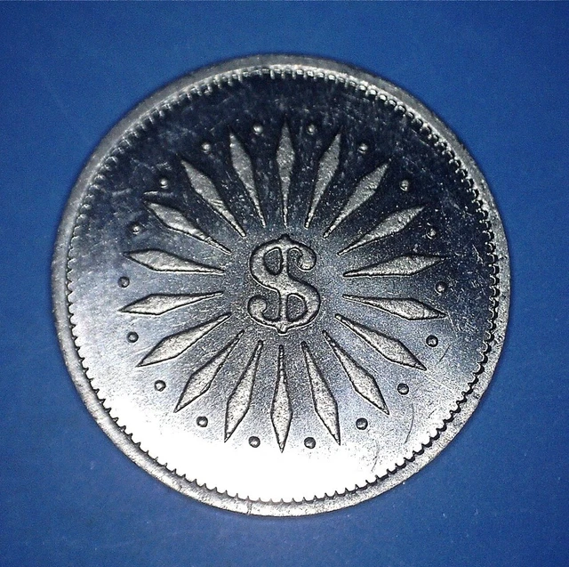 Ex Fauver Collection (Maverick Aluminum Game Token) Dollar Symbol - *08382230 🌈