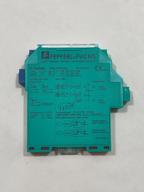 PEPPERL FUCHS KFD2-SOT2-EX2 Switch Amplifier (181005) EUR 379,20 ...