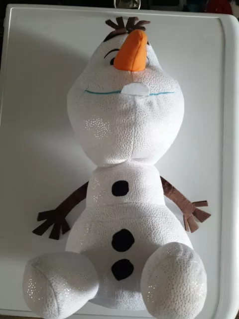 Disney Frozen Olaf Snowman Plush Soft Toy 20" WhiteHouse Leisure Rare Size