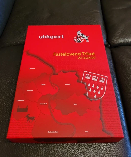 Uhlsport 1.FC Köln Karneval Fastelovend Trikot Shirt 2019/2020 Größe L OVP