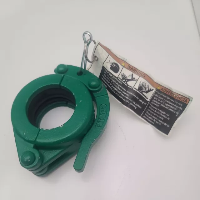 Concrete Hose Coupling Cast Iron 1.5” CF Style Clamp with Gasket HD