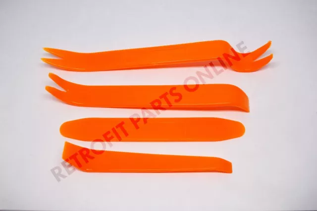 4 pièces - Ensemble d'outils garniture en plastique / Pry