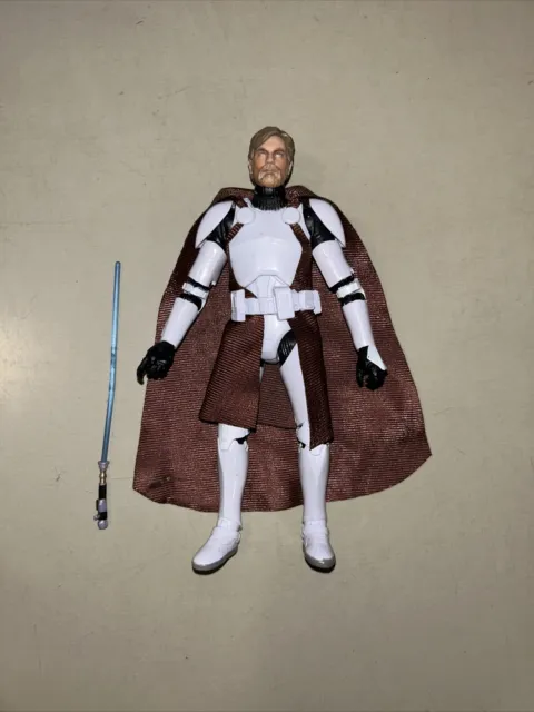 Star Wars The Black Series Clone Commander Obi-Wan Kenobi 6” Figure Hasbro (READ