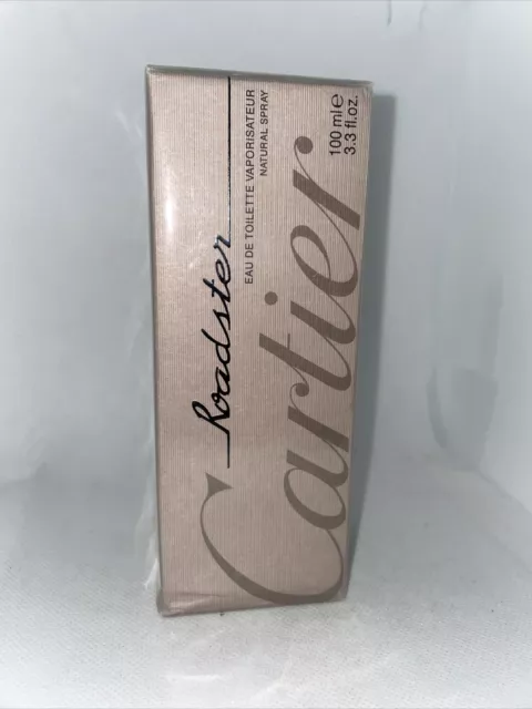 Cartier Roadster Sport Edt 100 ML / 3.3 Oz  For Men Spray “Rare”