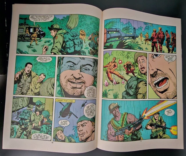 THE 'NAM Marvel Comics No. 19 "Milk Run" 1988 Doug Murray RAW 3