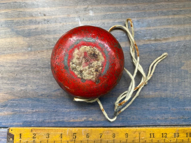 Yo-Yo Vintage Duncan Tournoi Modèle 77 Jaune Et Noir - Années 50, Occasion