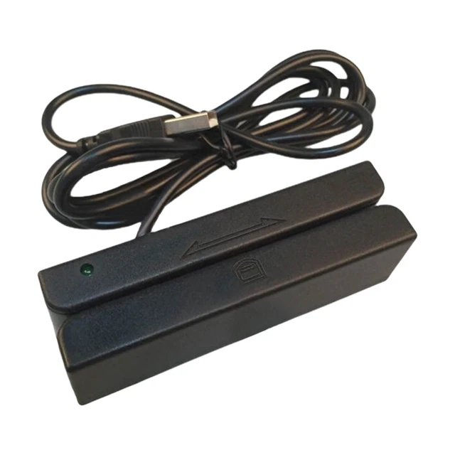 Magnetic Card Reader Tracks Card Reader DMV Easy To Install ISO7811/7812