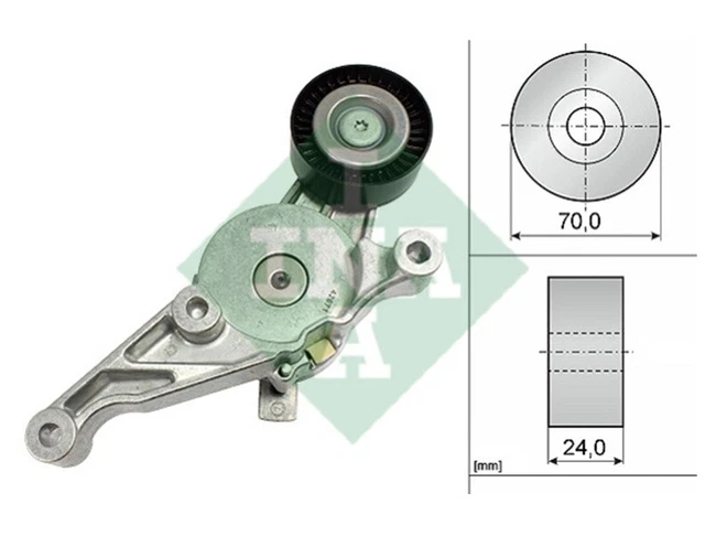INA 534 0151 10 Galet tendeur de courroie d'accessoire pour AUDI VW SEAT