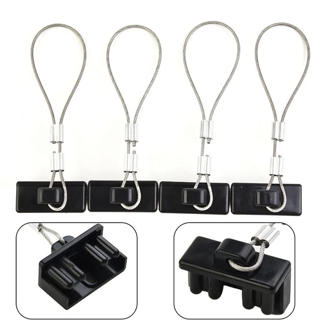 4pcs Dust Cap Dust Cover Plug Cover Style Connectors 50AMP Battery Caravan