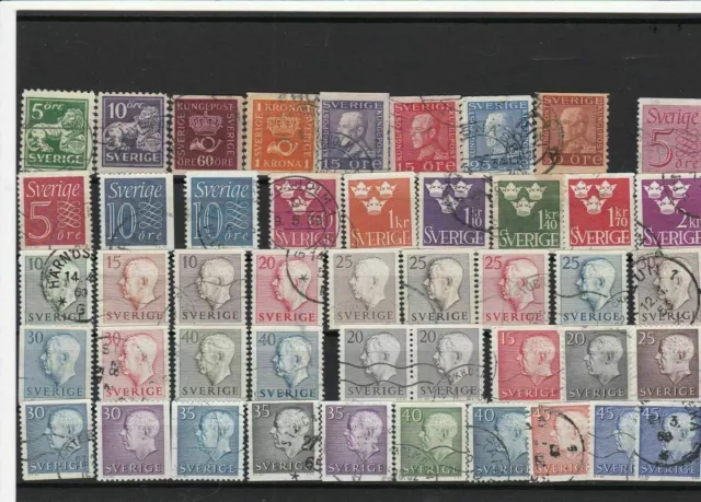 sweden stamps ref 16206