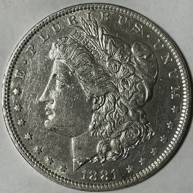 1881-O *Morgan Dollar* Au (Better Date) ~Nr~ #549