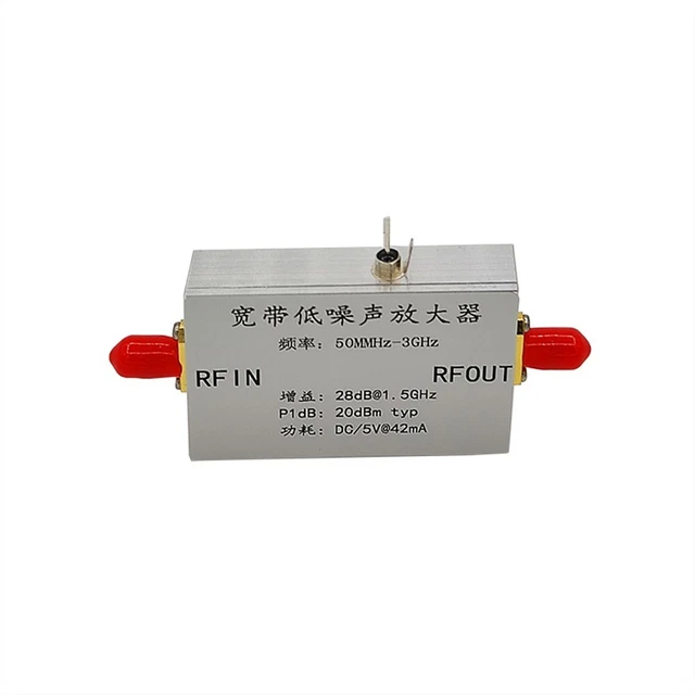 Amplificatore a basso rumore di alta qualità segnale RF 50 MHz a 3 GHz accessori antenna