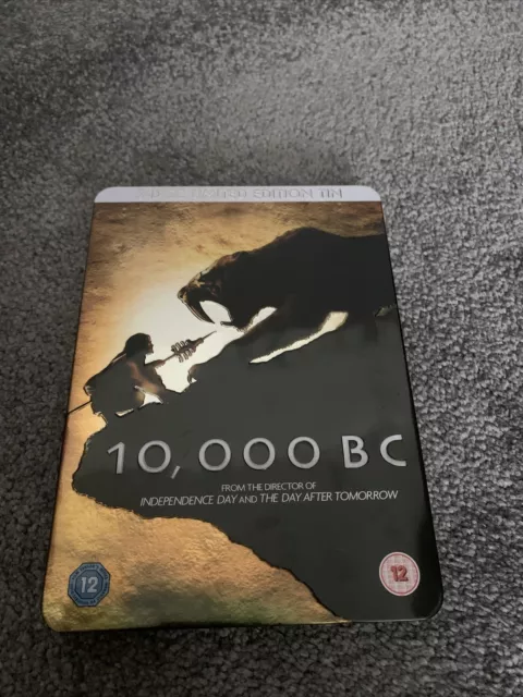 10,000 BC - DVD Steelbook ~ 2 Disc Limited Edition ~ Like New!