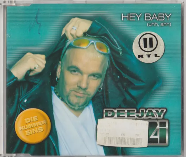 DeeJay Ötzi - Hey Baby, EMI - 7243 8 89246 2 7 | CD-SINGLE | SEHR GUT