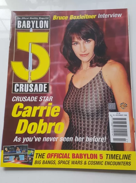 Babylon 5 - The Official Monthly Magazine No 18 December 1999 VGC