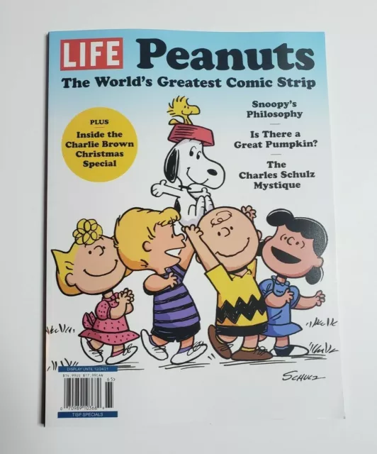 Life December 2021 Magazine Peanuts The World's Greatest Comic Strip Snoopy