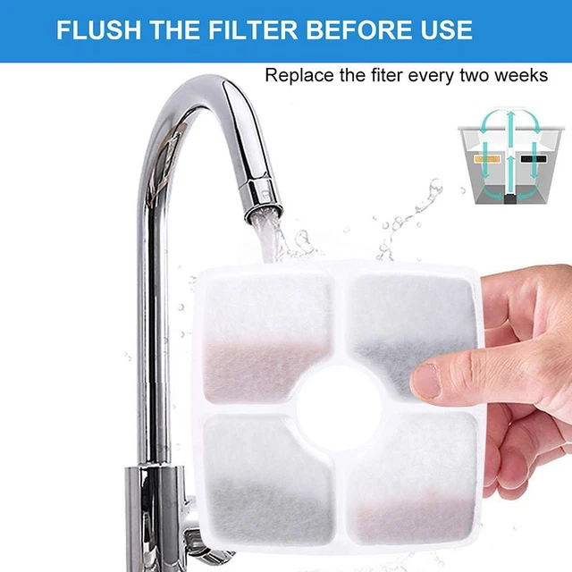 Wessper 9-Piece Activated Carbon Water Filter Set – 10 Micron – Replacement Cartridges