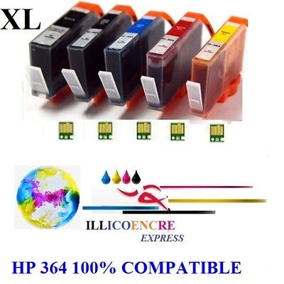 Cartuccia Inchiostro Compatibile HP 364 per Stampante Photosmart 5510 5515