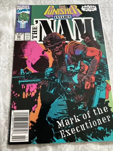 The ‘Nam #53 Featuring The Punisher First Print Marvel Comics (1991)
