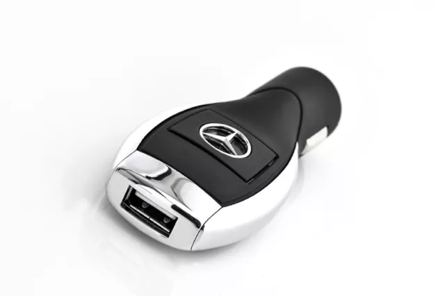 USB Power Charger Schlüssel Mercedes-Benz Handyladegerät Ladestecker 4 Ampere 3