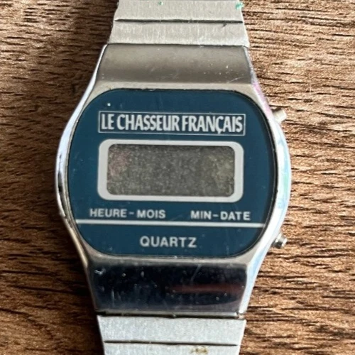 Montre De Poche Type Chasseur - Mécanisme Quartz Fonctionnel - Occasion En Très Bon état