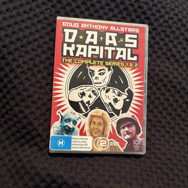 DAASキャピタル ダグアンソニーオールスターズ DAAS Kapital  Complete Series 1＆2  2-DVD Set   DAAS Kapital Complete Series One and Two     NON-USA FORMAT  PAL  Reg.0 Import Australia  Tim Ferguson DAAS KAPITAL COMPLETE Series 1 2 R4 DVD 1991 Doug Anthony