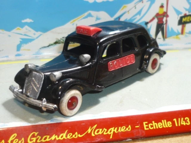Citroën Traction 15-Six Limousine René Coty 1958