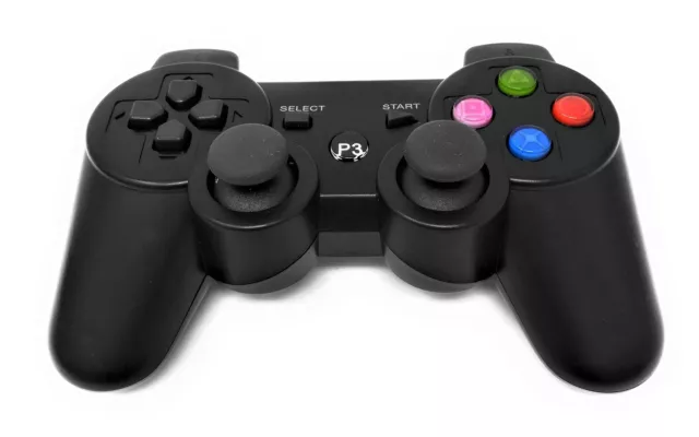 Joystick Playstation 3 Wireless Controller Senza Fili Gamepad Nero