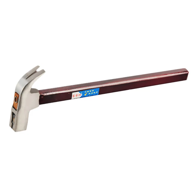 Arrache-clou Acier Travail Marteau À Griffes Compact Manche En Bois