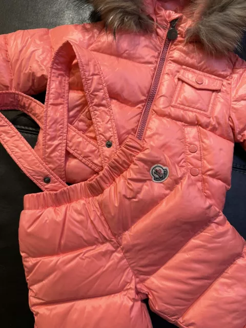 MONCLER KINDER BABY SCHNEEANZUG  GRÖßE: 9/12 MONATE