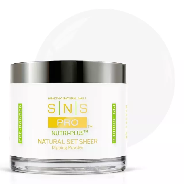 SNS Nail Dipping Powder - Natural Set Sheer 4oz