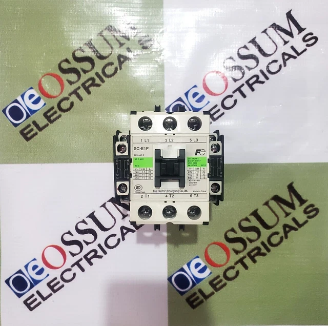 FUJI ELECTRIC SC-E1P LEISTUNGSSCHÜTZ SPULENSPANNUNG 220/230VAC 50Hz...