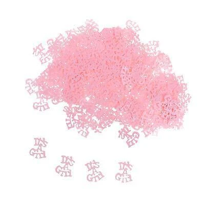 Decorazione coriandoli rosa per feste bambino, rivelazione di genere, decorazione festa