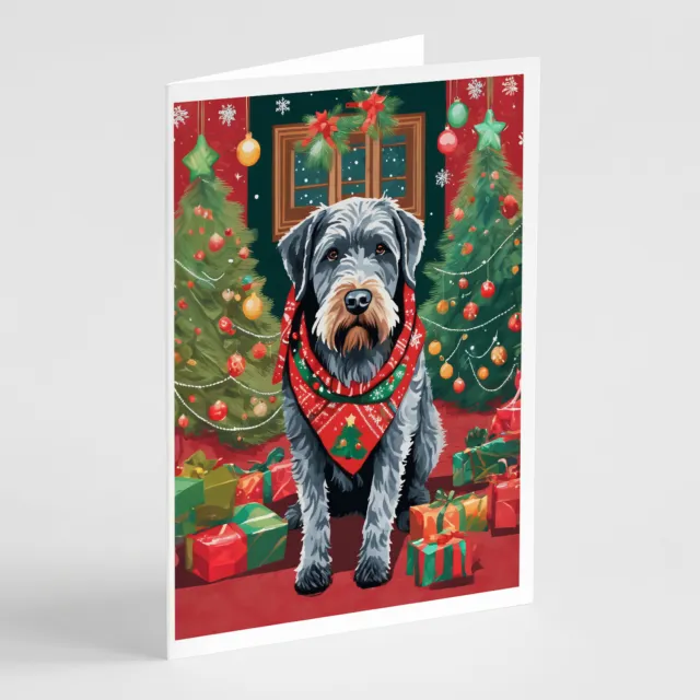German Wirehaired Pointer Christmas Cards Envelopes Pack of 8 DAC3472GCA7P