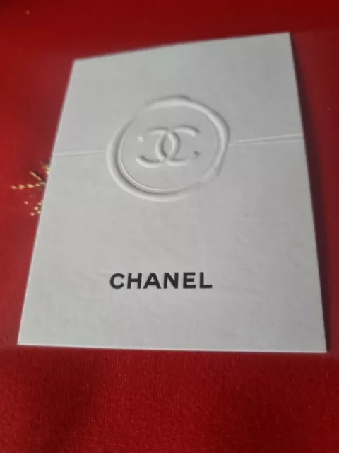 Chanel Carte D'essai De Parfum 3