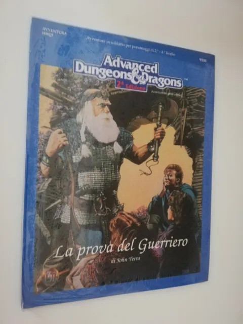 LA PROVA DEL GUERRIERO AD&D seconda edizione avventura