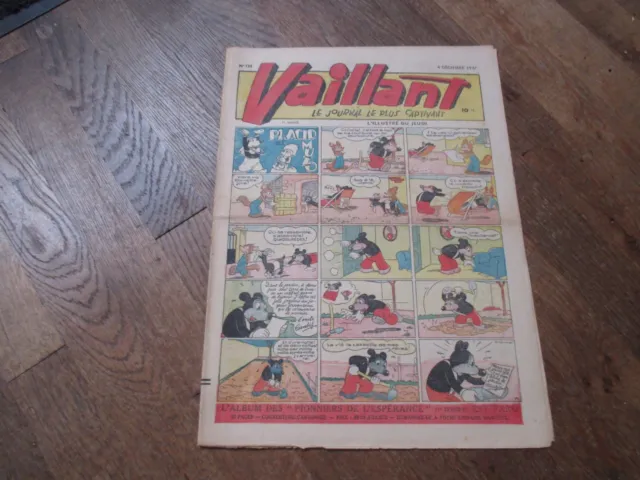 Journal Bd Vaillant Pif 134  1947