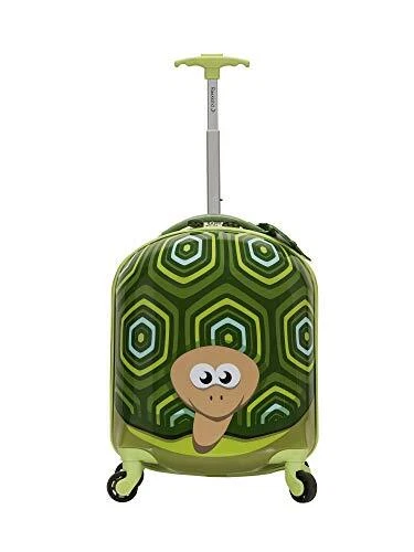 Rockland Jr. Kids' My First Hardside Spinner Luggage, Turtle, Carry-On 19-Inc...