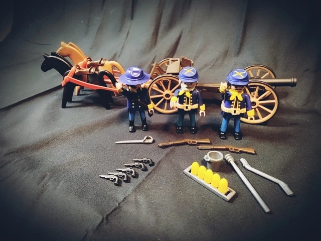 PLAYMOBIL CUSTOM OEUSTO De L'Artillerie Canon 155  France 1945 358320547102